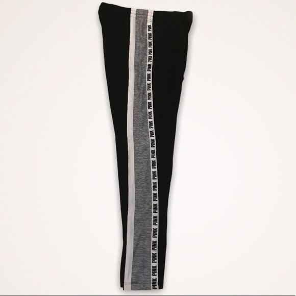 PINK VS Skinny Side Stripe Drawstring Track Pants - Picture 4 of 7